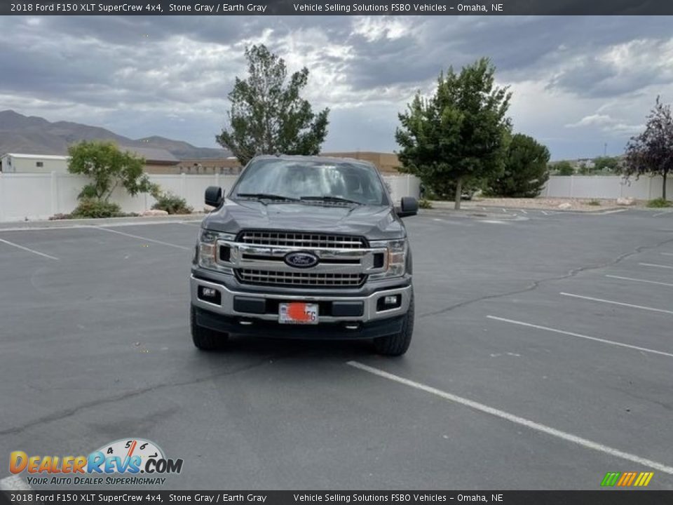 2018 Ford F150 XLT SuperCrew 4x4 Stone Gray / Earth Gray Photo #10