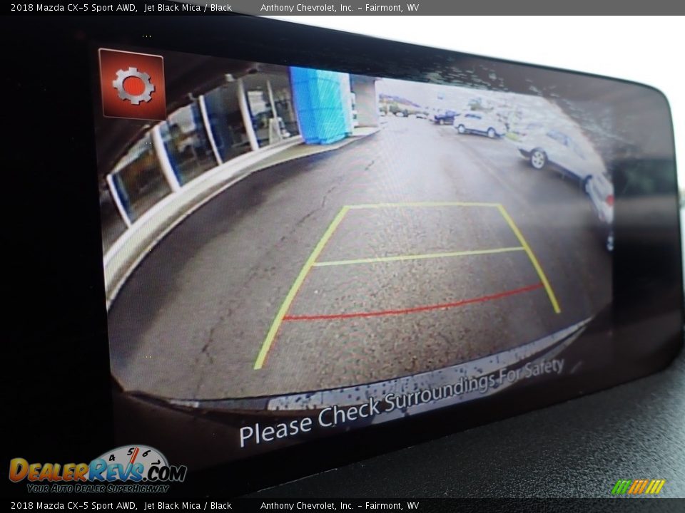 2018 Mazda CX-5 Sport AWD Jet Black Mica / Black Photo #18