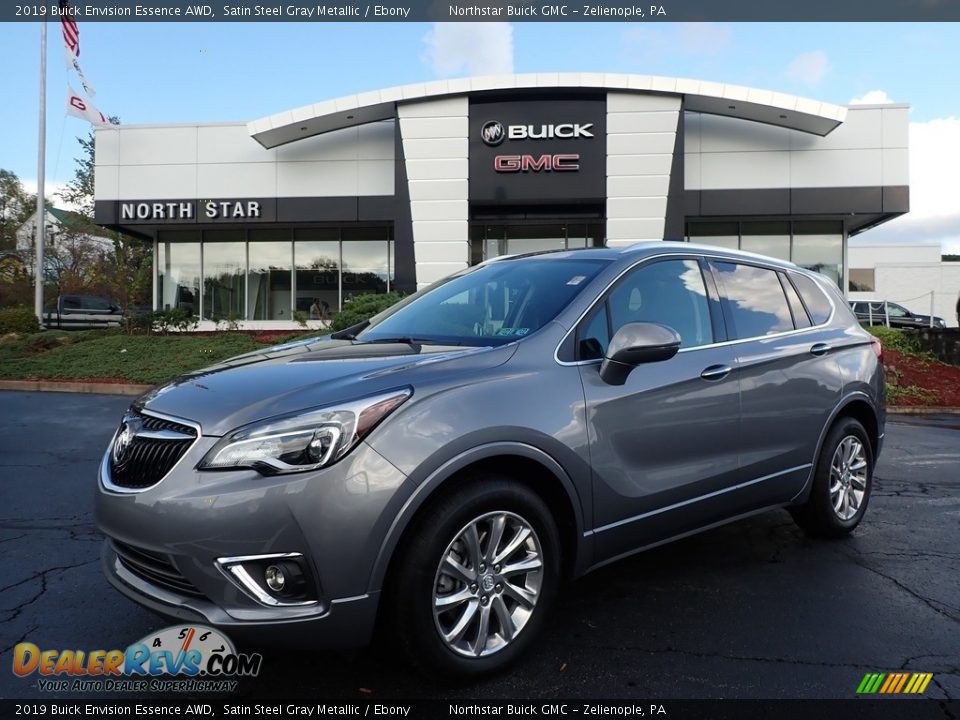 2019 Buick Envision Essence AWD Satin Steel Gray Metallic / Ebony Photo #1