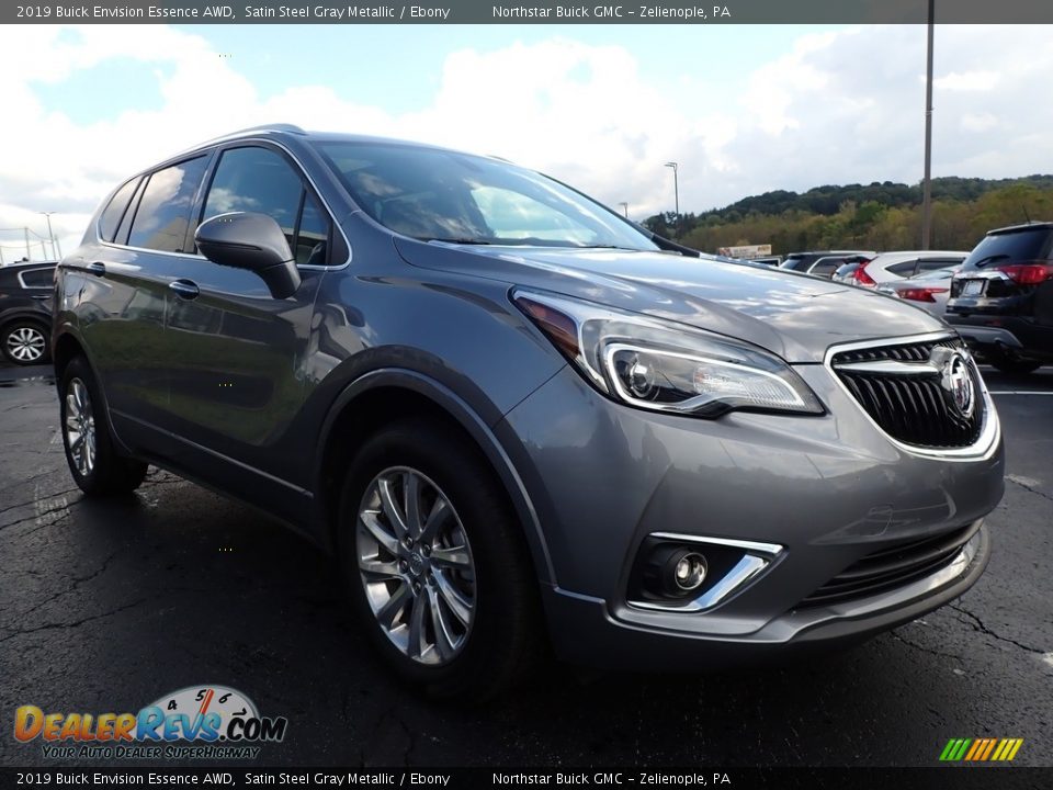 2019 Buick Envision Essence AWD Satin Steel Gray Metallic / Ebony Photo #4