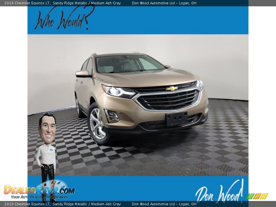 2019 Chevrolet Equinox LT Sandy Ridge Metallic / Medium Ash Gray Photo #1