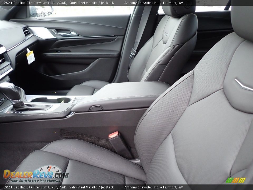 Front Seat of 2021 Cadillac CT4 Premium Luxury AWD Photo #11