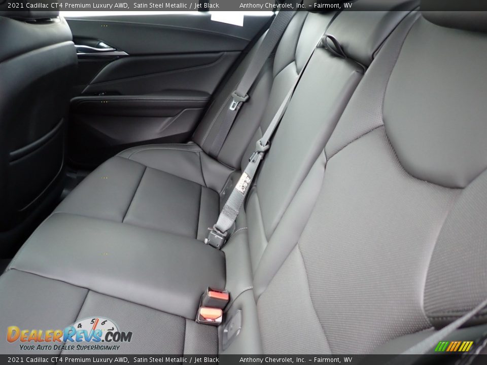 Rear Seat of 2021 Cadillac CT4 Premium Luxury AWD Photo #12