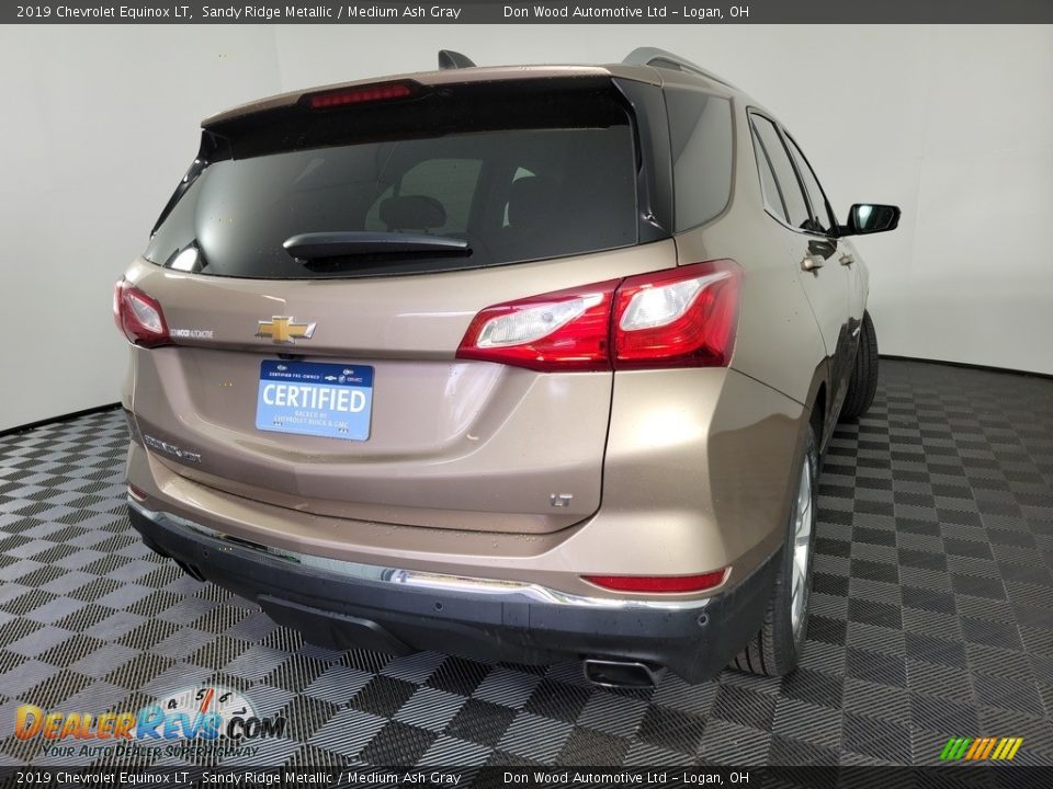 2019 Chevrolet Equinox LT Sandy Ridge Metallic / Medium Ash Gray Photo #9