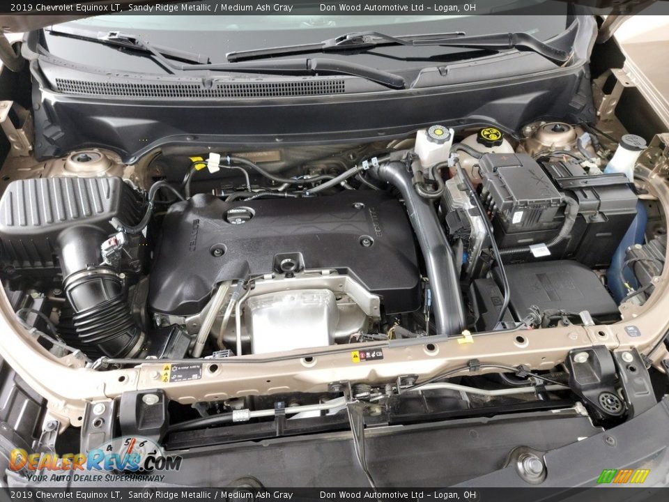 2019 Chevrolet Equinox LT Sandy Ridge Metallic / Medium Ash Gray Photo #12