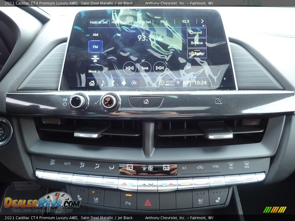 Controls of 2021 Cadillac CT4 Premium Luxury AWD Photo #20