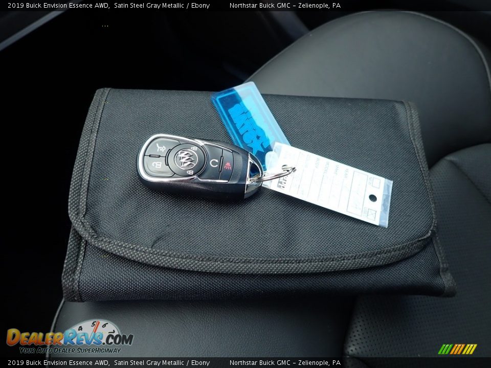 2019 Buick Envision Essence AWD Satin Steel Gray Metallic / Ebony Photo #29