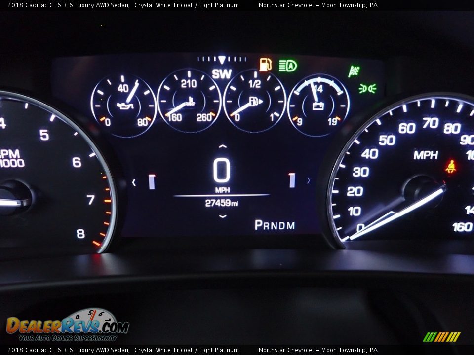 2018 Cadillac CT6 3.6 Luxury AWD Sedan Gauges Photo #29