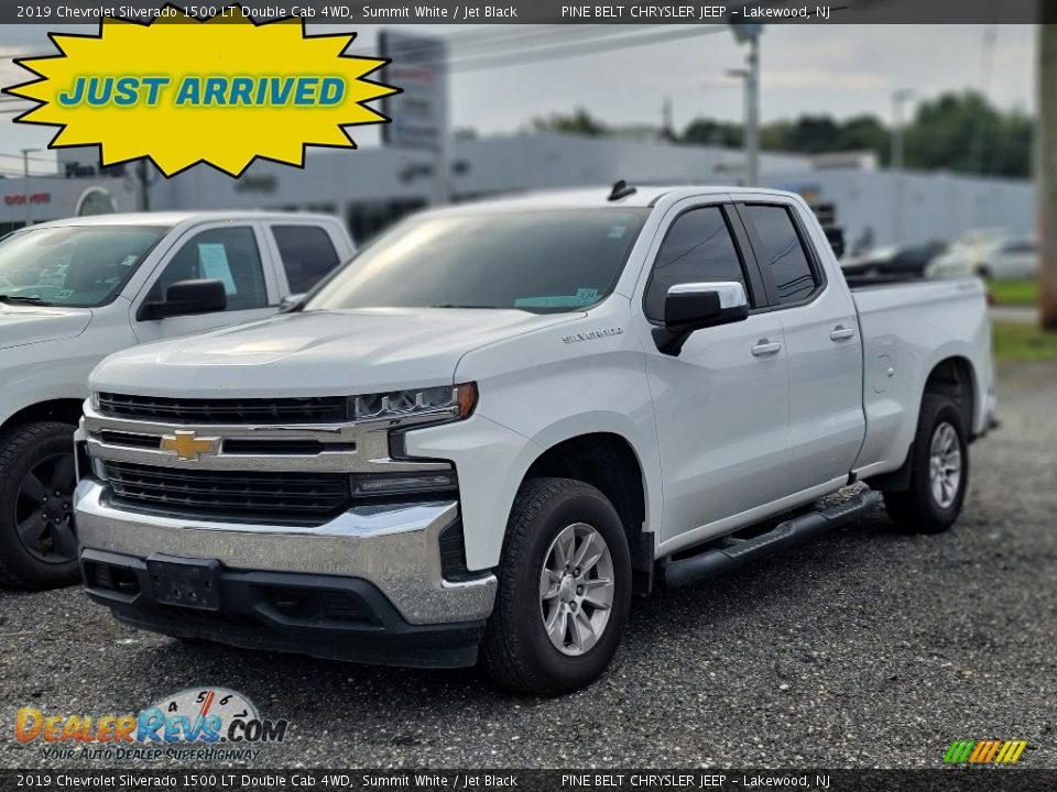 2019 Chevrolet Silverado 1500 LT Double Cab 4WD Summit White / Jet Black Photo #1