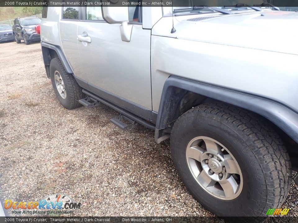 2008 Toyota FJ Cruiser Titanium Metallic / Dark Charcoal Photo #3