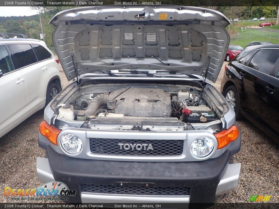 2008 Toyota FJ Cruiser Titanium Metallic / Dark Charcoal Photo #5