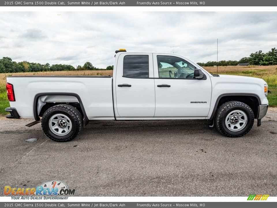 Summit White 2015 GMC Sierra 1500 Double Cab Photo #3