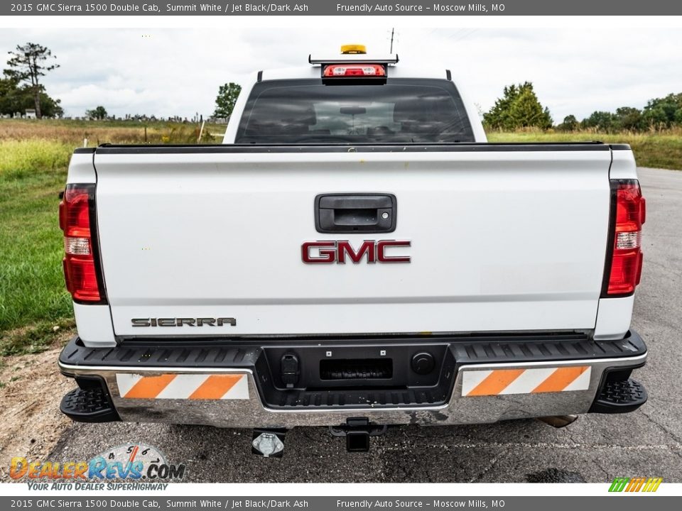 2015 GMC Sierra 1500 Double Cab Summit White / Jet Black/Dark Ash Photo #5