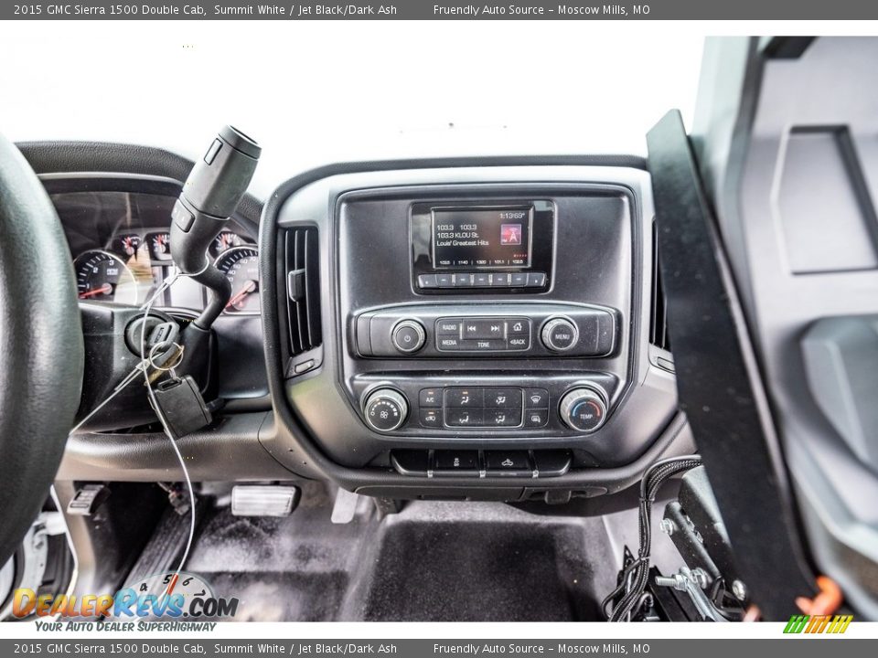 2015 GMC Sierra 1500 Double Cab Summit White / Jet Black/Dark Ash Photo #32