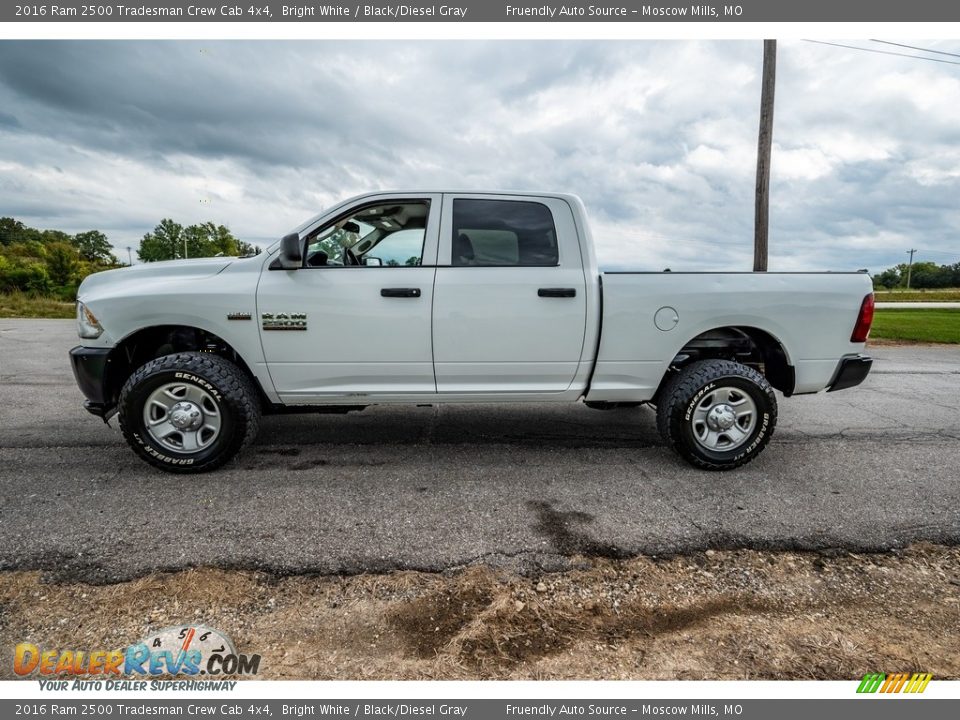 Bright White 2016 Ram 2500 Tradesman Crew Cab 4x4 Photo #7