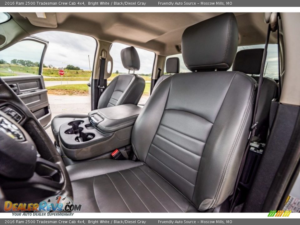 Front Seat of 2016 Ram 2500 Tradesman Crew Cab 4x4 Photo #18