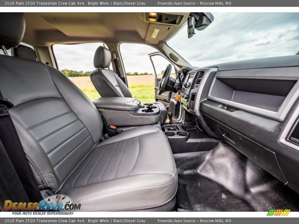 Front Seat of 2016 Ram 2500 Tradesman Crew Cab 4x4 Photo #29