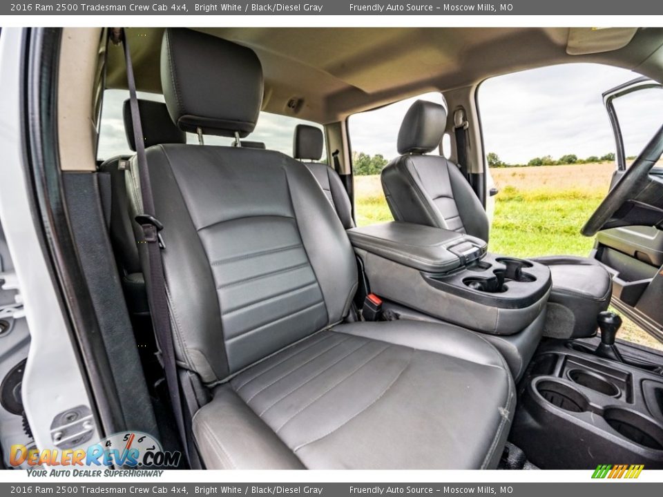 Front Seat of 2016 Ram 2500 Tradesman Crew Cab 4x4 Photo #30