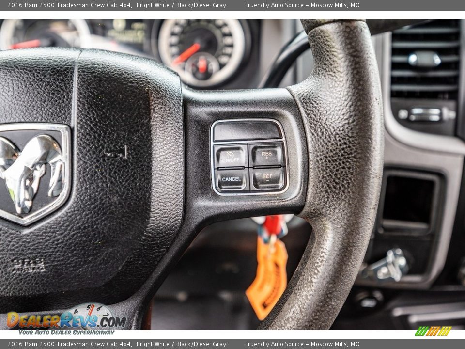 2016 Ram 2500 Tradesman Crew Cab 4x4 Steering Wheel Photo #35