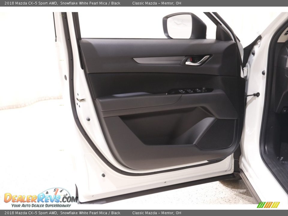2018 Mazda CX-5 Sport AWD Snowflake White Pearl Mica / Black Photo #4