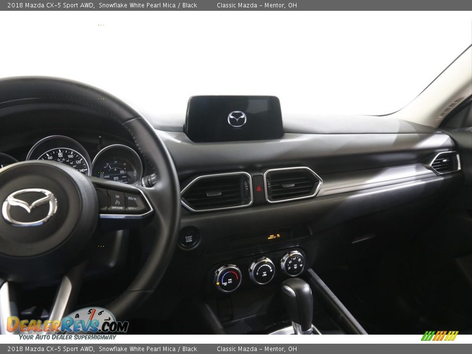 2018 Mazda CX-5 Sport AWD Snowflake White Pearl Mica / Black Photo #9