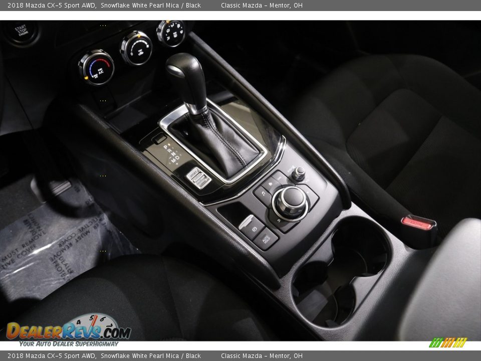 2018 Mazda CX-5 Sport AWD Snowflake White Pearl Mica / Black Photo #12