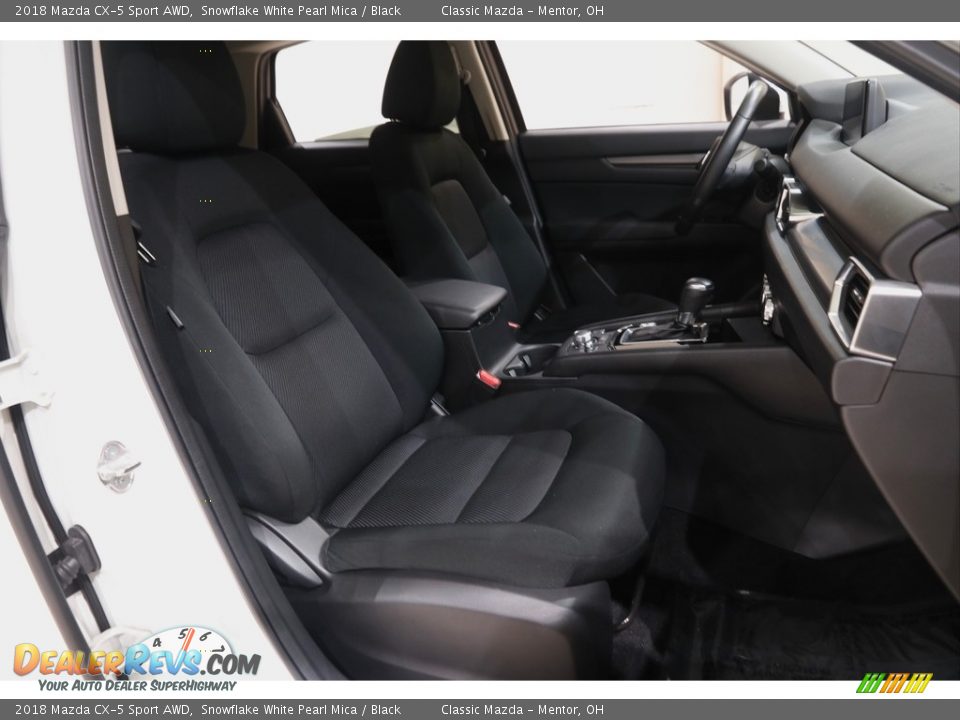 2018 Mazda CX-5 Sport AWD Snowflake White Pearl Mica / Black Photo #13