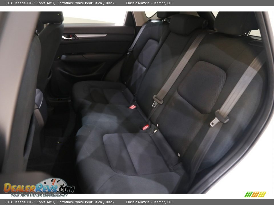 2018 Mazda CX-5 Sport AWD Snowflake White Pearl Mica / Black Photo #15