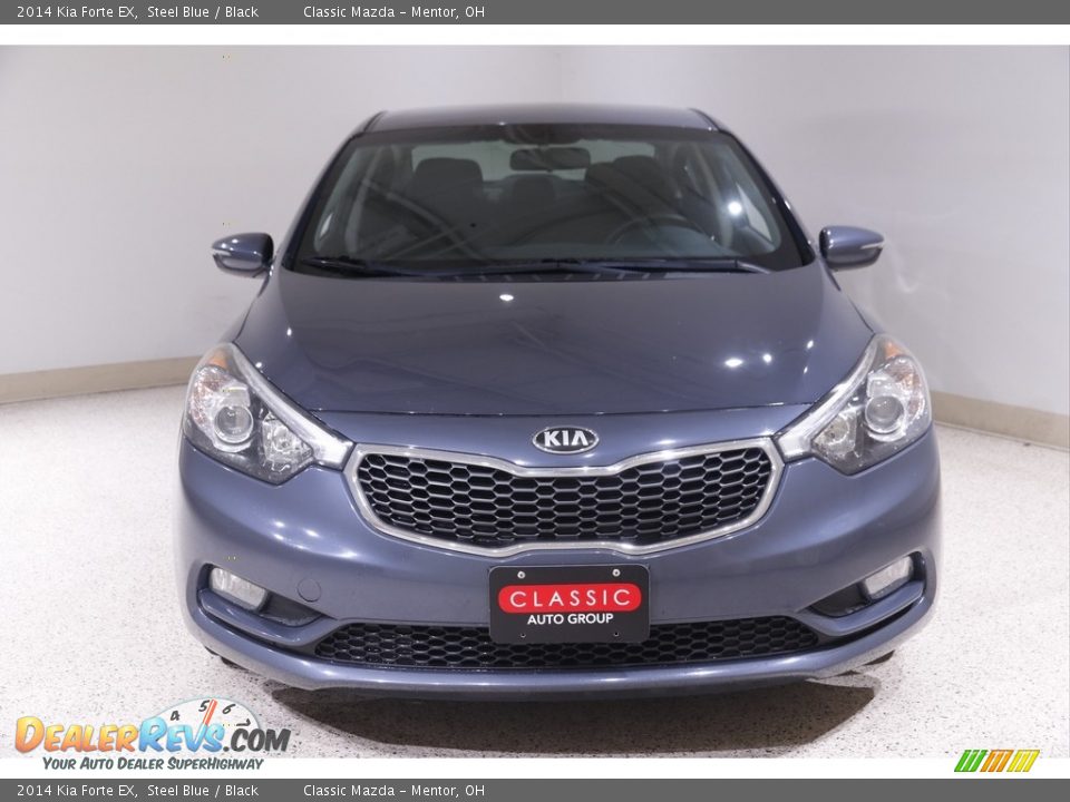 2014 Kia Forte EX Steel Blue / Black Photo #2