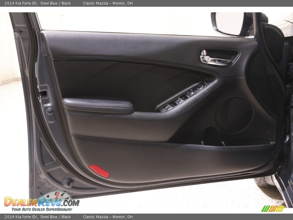 2014 Kia Forte EX Steel Blue / Black Photo #4