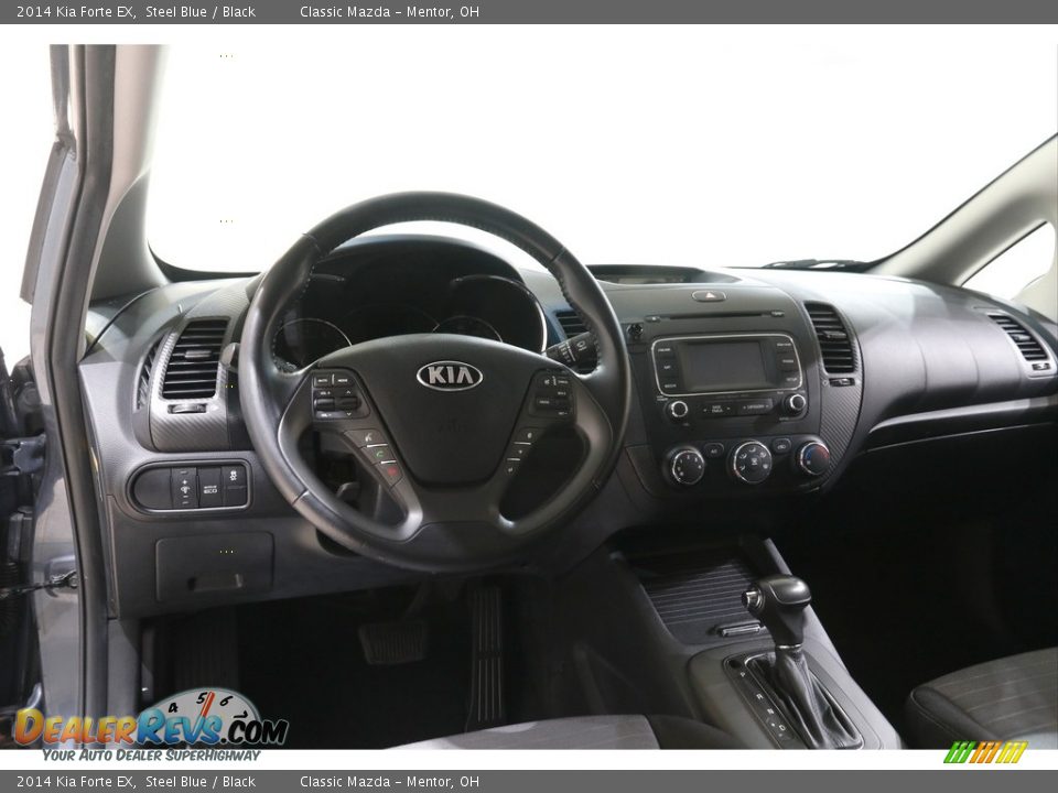 2014 Kia Forte EX Steel Blue / Black Photo #6
