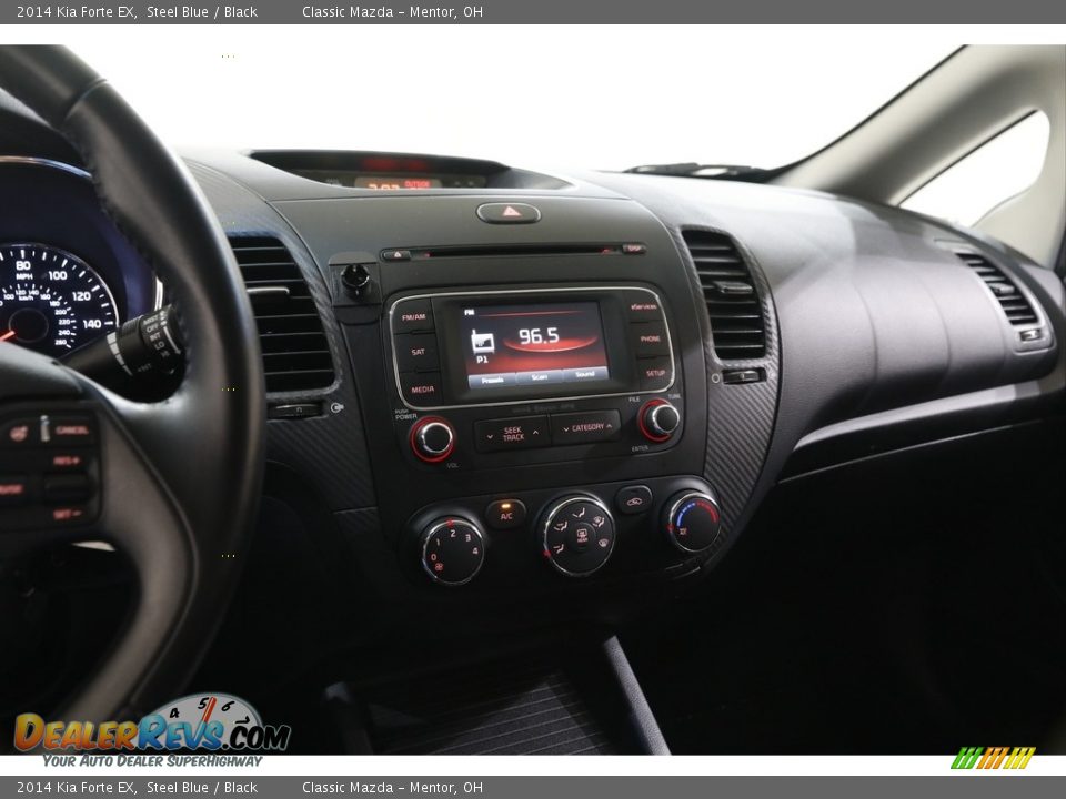 2014 Kia Forte EX Steel Blue / Black Photo #9