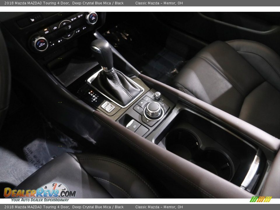2018 Mazda MAZDA3 Touring 4 Door Deep Crystal Blue Mica / Black Photo #13