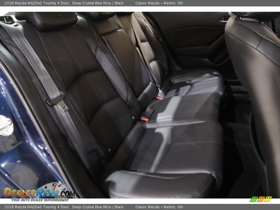 2018 Mazda MAZDA3 Touring 4 Door Deep Crystal Blue Mica / Black Photo #15