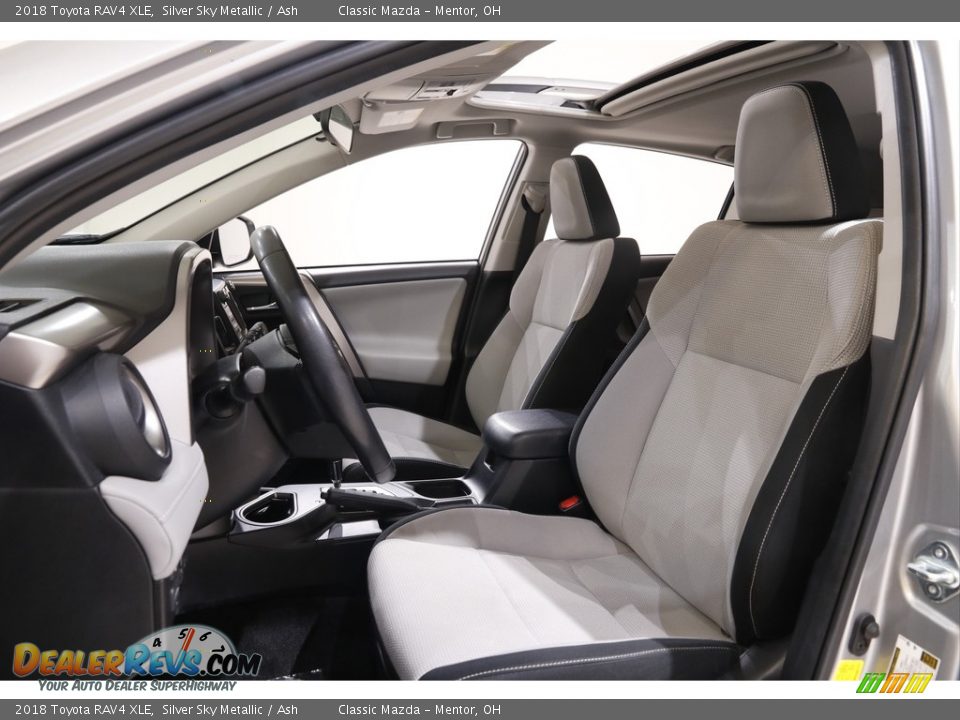 2018 Toyota RAV4 XLE Silver Sky Metallic / Ash Photo #5