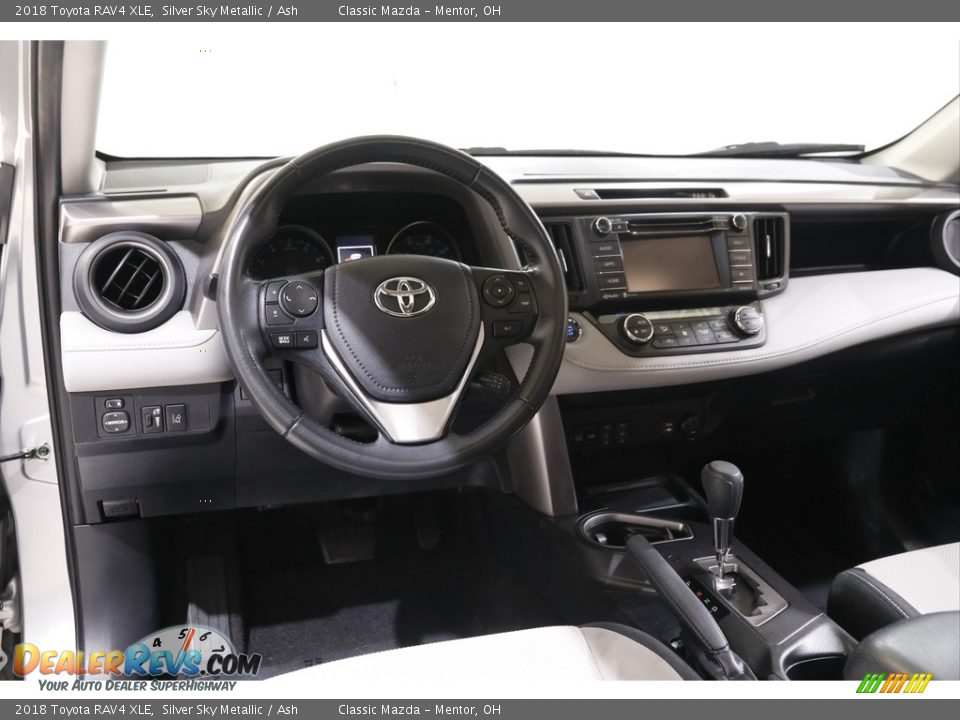 2018 Toyota RAV4 XLE Silver Sky Metallic / Ash Photo #6