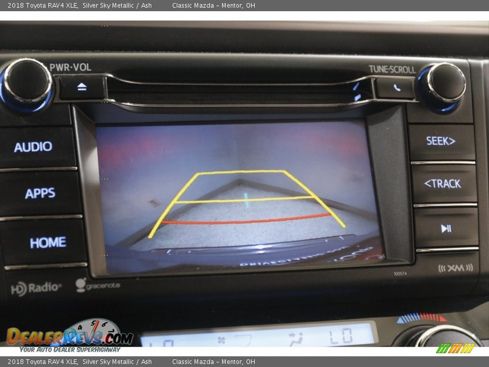 2018 Toyota RAV4 XLE Silver Sky Metallic / Ash Photo #11