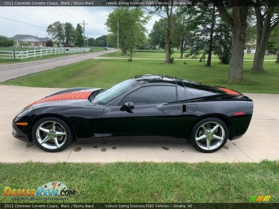 2011 Chevrolet Corvette Coupe Black / Ebony Black Photo #1