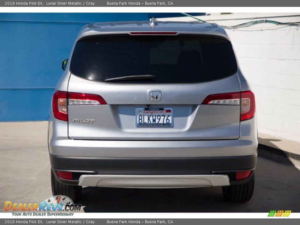 2019 Honda Pilot EX Lunar Silver Metallic / Gray Photo #9