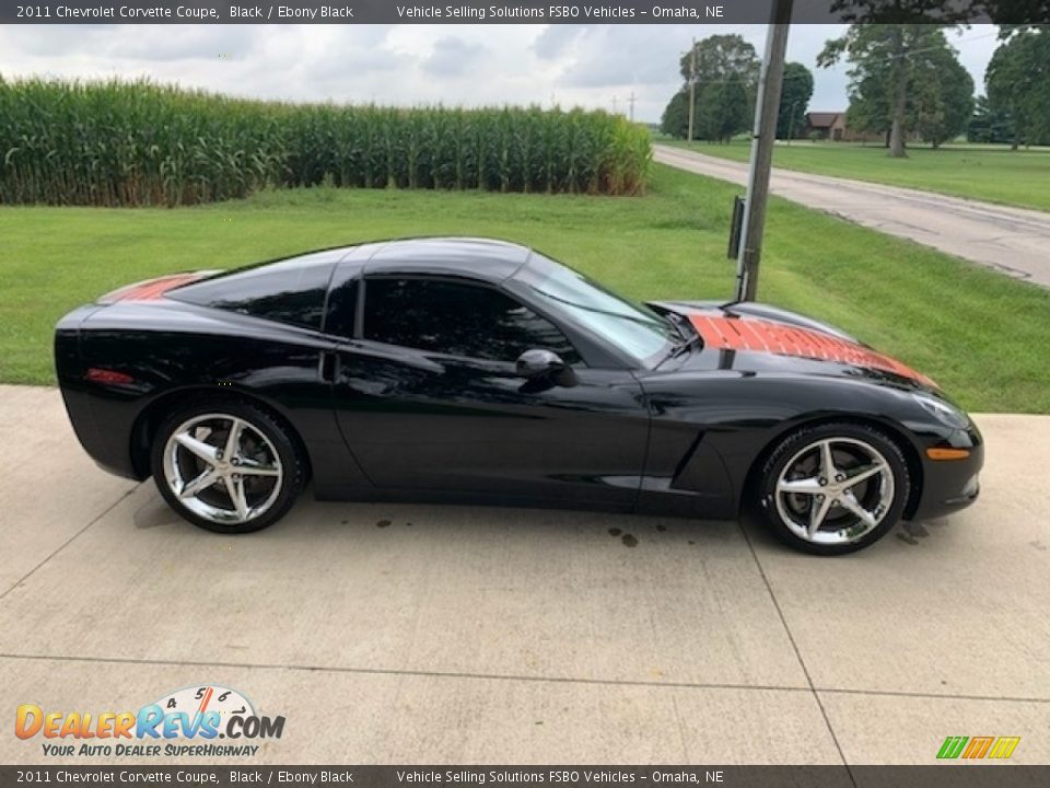 2011 Chevrolet Corvette Coupe Black / Ebony Black Photo #11
