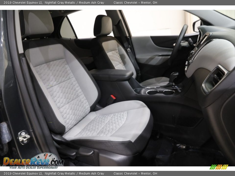 2019 Chevrolet Equinox LS Nightfall Gray Metallic / Medium Ash Gray Photo #13