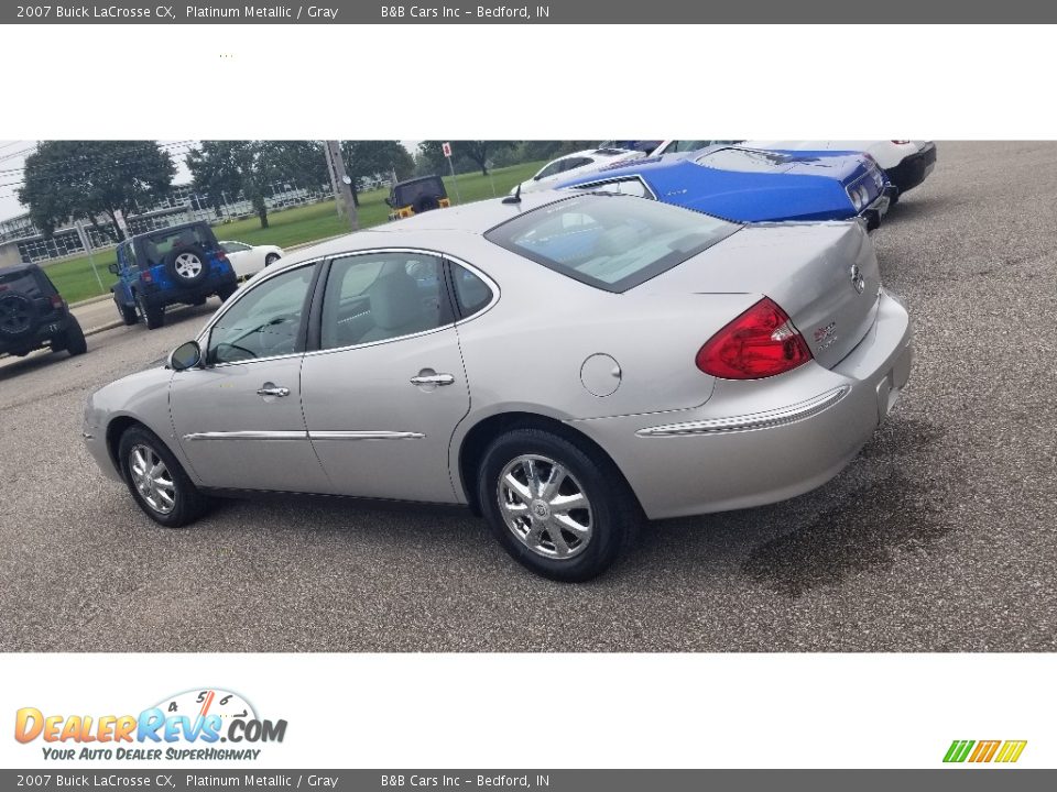 2007 Buick LaCrosse CX Platinum Metallic / Gray Photo #3