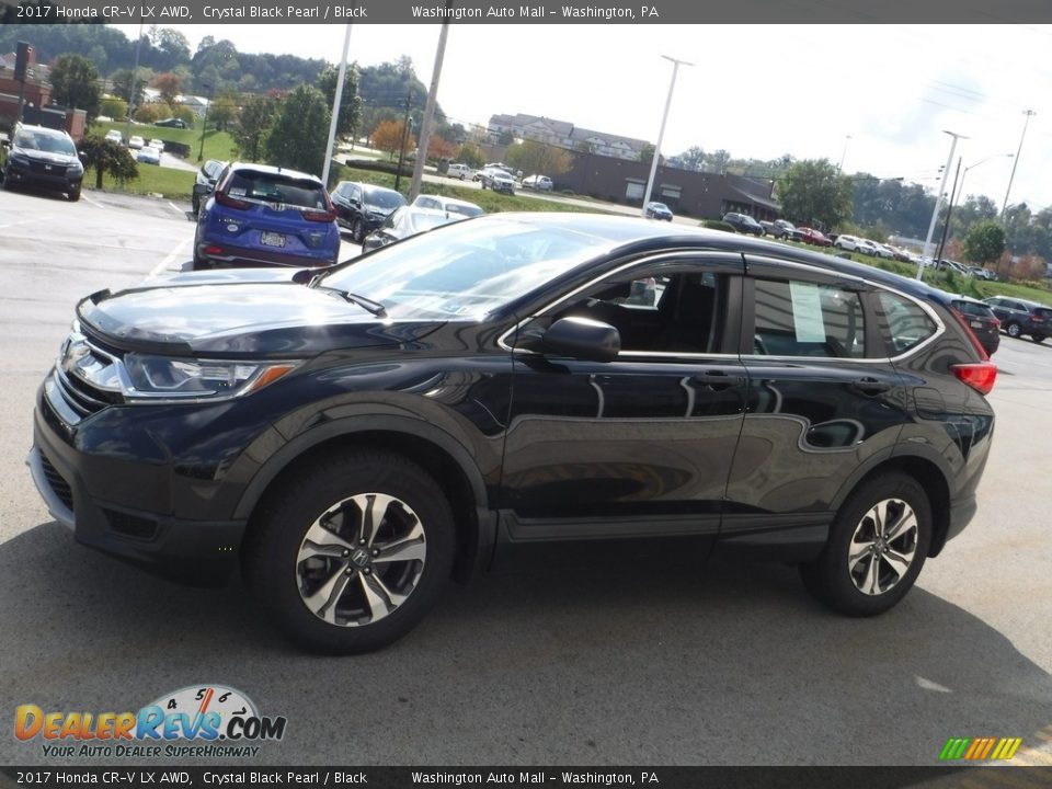 2017 Honda CR-V LX AWD Crystal Black Pearl / Black Photo #6