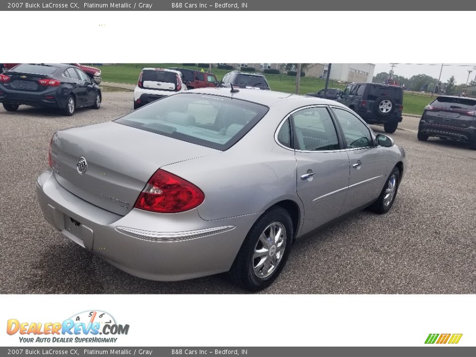 2007 Buick LaCrosse CX Platinum Metallic / Gray Photo #5