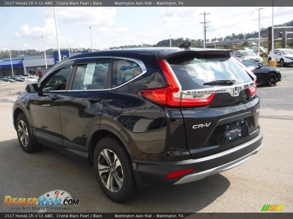 2017 Honda CR-V LX AWD Crystal Black Pearl / Black Photo #7