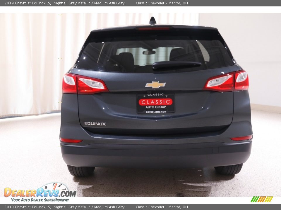 2019 Chevrolet Equinox LS Nightfall Gray Metallic / Medium Ash Gray Photo #16