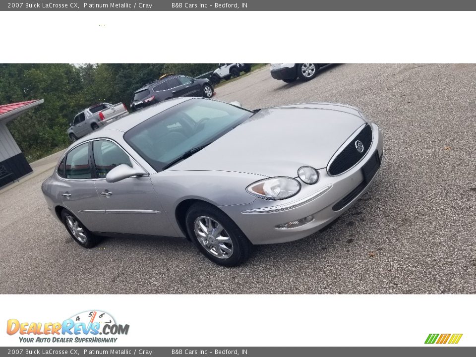 2007 Buick LaCrosse CX Platinum Metallic / Gray Photo #6