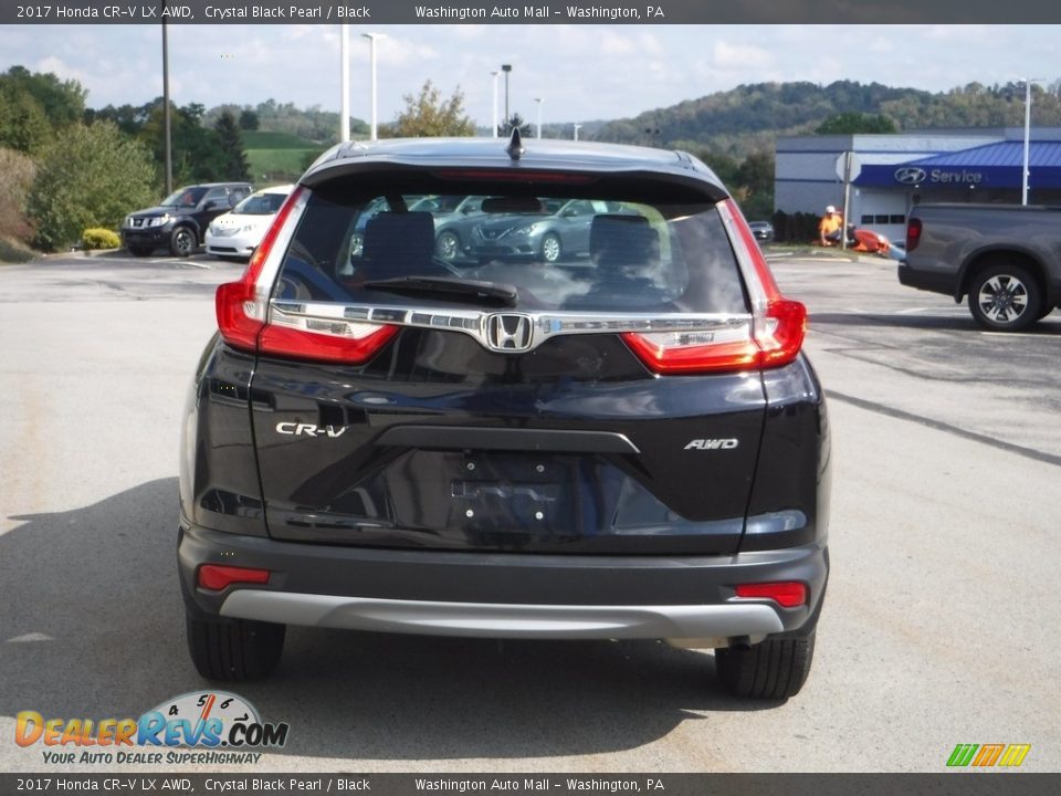 2017 Honda CR-V LX AWD Crystal Black Pearl / Black Photo #8