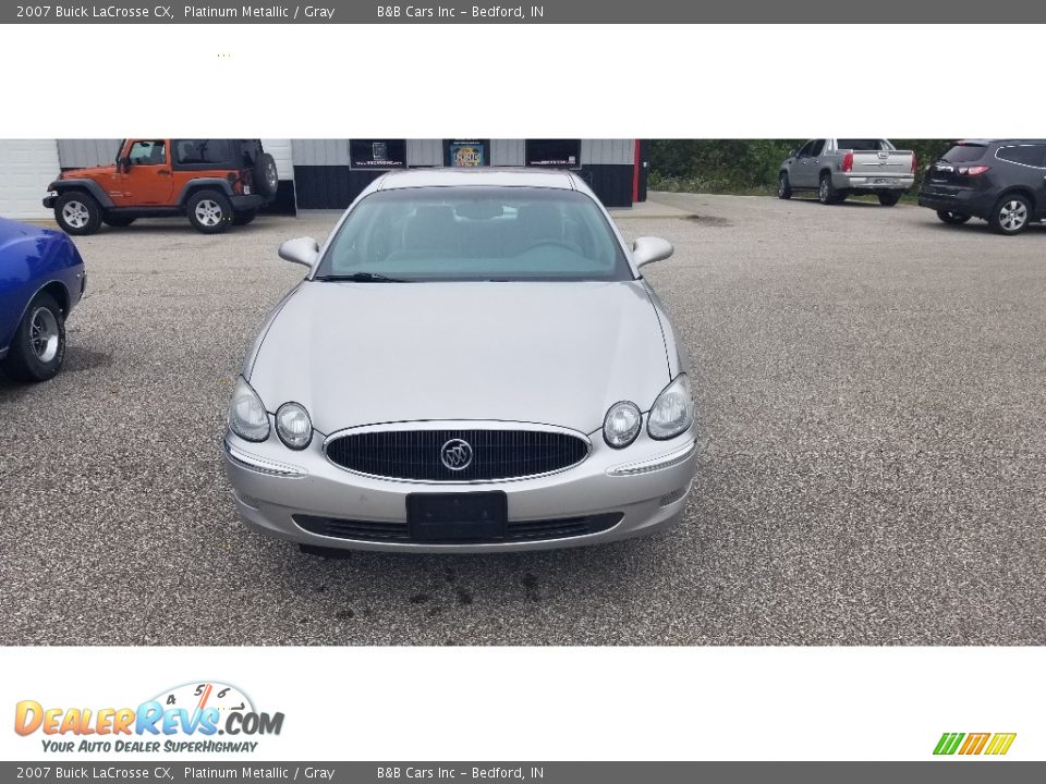 2007 Buick LaCrosse CX Platinum Metallic / Gray Photo #7