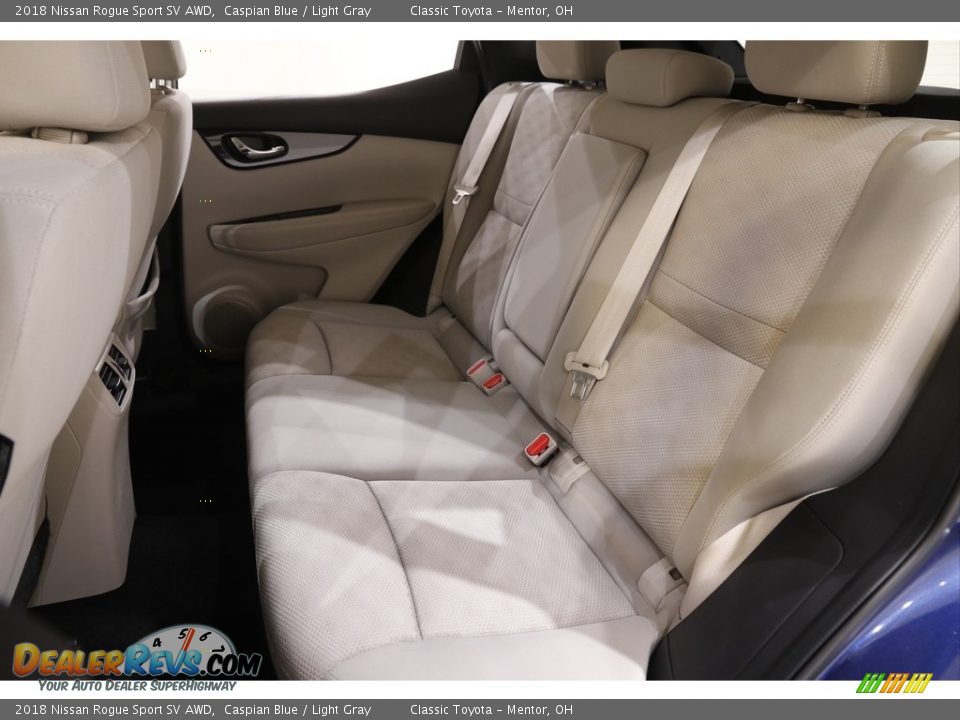 2018 Nissan Rogue Sport SV AWD Caspian Blue / Light Gray Photo #15
